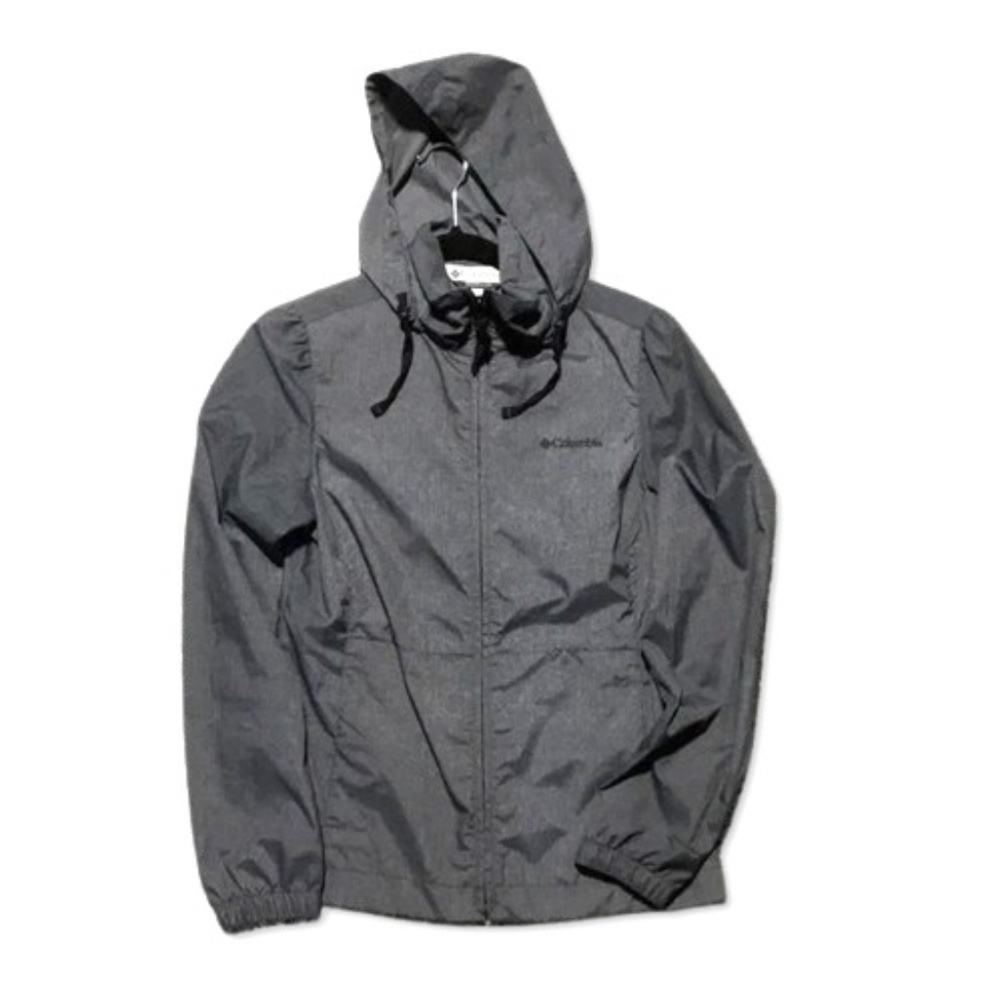 Columbia ✦ Y2K Early 00s Windbreaker Gray Lightweight Coat (XS/S)